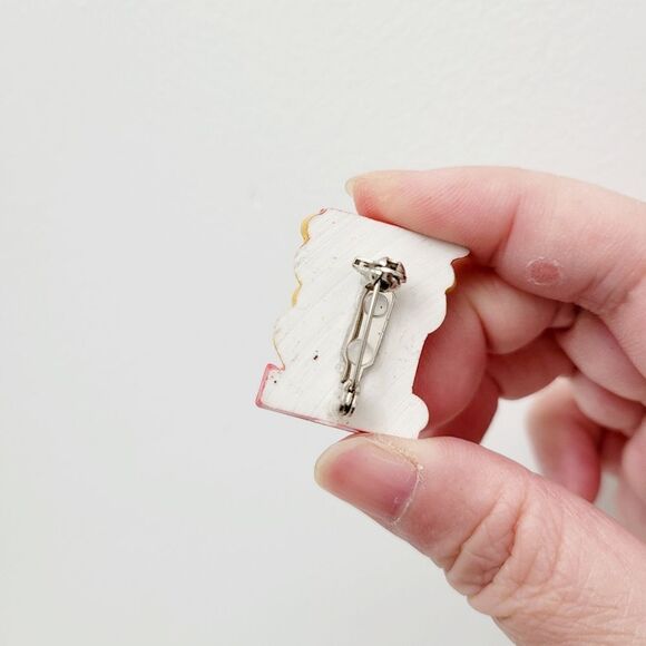 2/$20 Vintage 90s Forver Friends Letter "E" Pin Brooch - Picture 4 of 5